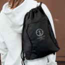Royale Drawstring Backpack+in use