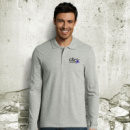 SOLS Perfect Mens Long Sleeve Polo+in use