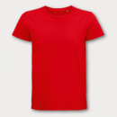SOLS Pioneer Mens Organic T Shirt+Red
