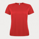 SOLS Sporty Womens T Shirt+Red