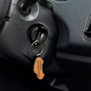 Santo Car Shaped Key Ring+in use
