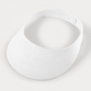 Sizzle Foam Visor+White