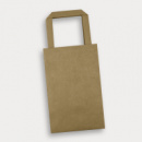 Small Flat Handle Paper Bag Portrait+Natural