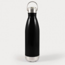 Soda Bottle with Hanger Lid+Black