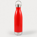 Soda Bottle with Hanger Lid+Red