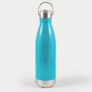 Soda Bottle with Hanger Lid+Teal