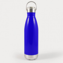 Soda Vacuum Bottle with Hanger Lid+Dark Blue