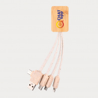 Sprite Square Bamboo Charging Cable image