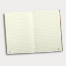 Sugarcane Paper Soft Cover Notebook+open