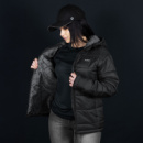 Swiss Peak Urban Puffer Jacket+in use