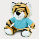 Tiger Plush Toy+Light Blue
