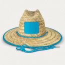 Tiki Straw Hat+Light Blue
