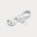 USB C Cable with Cable Tie+White