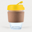 Vienna Coffee Cup Cork Band+Yellow