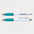 Viva Pen White Barrel+Teal