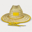 Wide Brim Straw Hat+Yellow