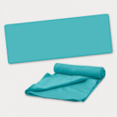 Active Cooling Sports Towel Pouch+Light Blue