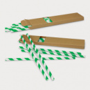Paper Drinking Straws+Green