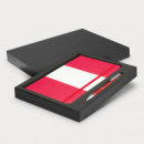 Alexis Notebook and Pen Gift Set+Red