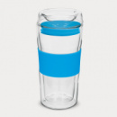Divino Double Wall Glass Cup+Light Blue