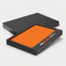 Demio Notebook and Pen Gift Set+Orange