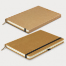 Phoenix Recycled Hard Cover Notebook+Natural