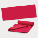 Active Cooling Sports Towel Pouch+Red